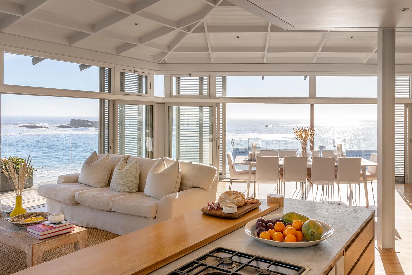 Indoor-outdoor living space designed by JAG Creative